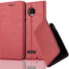 Cadorabo Funda Libro para Motorola MOTO Z FORCE en ROJO MAN Cadorabo Funda Libro para Motorola MOTO Z FORCE en ROJO MAN