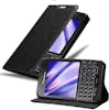 Cadorabo Funda Libro para Blackberry Q10 en NEGRO ANTRACITA Cadorabo Funda Libro para Blackberry Q10 en NEGRO ANTRACITA