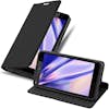Cadorabo Funda Libro para WIKO ROBBY en NEGRO ANTRACITA - C Cadorabo Funda Libro para WIKO ROBBY en NEGRO ANTRACITA - C