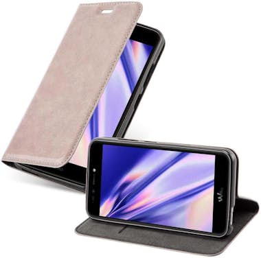 Cadorabo Funda Libro para WIKO UPULSE LITE en MARRoN CAFe - Cadorabo Funda Libro para WIKO UPULSE LITE en MARRoN CAFe -