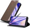 Cadorabo Funda Libro para WIKO VIEW 2 GO en MARRoN CAFe - C Cadorabo Funda Libro para WIKO VIEW 2 GO en MARRoN CAFe - C