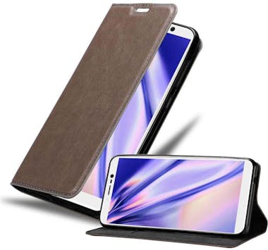 Cadorabo Funda Libro para WIKO Y80 en MARRoN CAFe - Cubiert Cadorabo Funda Libro para WIKO Y80 en MARRoN CAFe - Cubiert