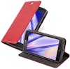 Cadorabo Funda Libro para ZTE BLADE L5 en ROJO MANZANA - Cu Cadorabo Funda Libro para ZTE BLADE L5 en ROJO MANZANA - Cu