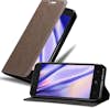 Cadorabo Funda Libro para BQ Aquaris X5 en MARRoN CAFe - Cu Cadorabo Funda Libro para BQ Aquaris X5 en MARRoN CAFe - Cu