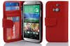 Cadorabo Funda Libro para HTC ONE M8 (2. Gen.) en ROJO INFI Cadorabo Funda Libro para HTC ONE M8 (2. Gen.) en ROJO INFI