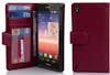 Cadorabo Funda Libro para Huawei P7 en BURDEOS VIOLETA - Cu Cadorabo Funda Libro para Huawei P7 en BURDEOS VIOLETA - Cu
