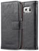 Cadorabo Funda Libro para Samsung Galaxy S6 en NEGRO GRAFIT Cadorabo Funda Libro para Samsung Galaxy S6 en NEGRO GRAFIT