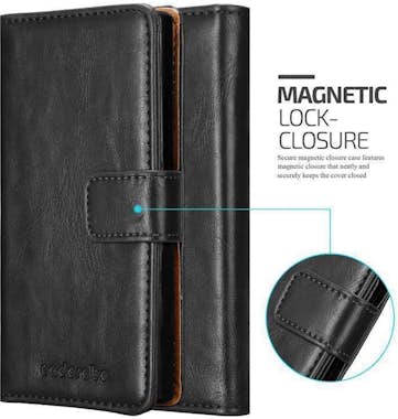 Cadorabo Funda Libro para HTC Desire 820 en NEGRO GRAFITO - Cadorabo Funda Libro para HTC Desire 820 en NEGRO GRAFITO -