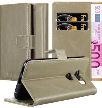 Cadorabo Funda Libro para LG V30 en MARRoN CAPUCHINO - Cubi Cadorabo Funda Libro para LG V30 en MARRoN CAPUCHINO - Cubi