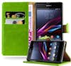 Cadorabo Funda Libro para Sony Xperia Z1 en VERDE HIERBA - Cadorabo Funda Libro para Sony Xperia Z1 en VERDE HIERBA -