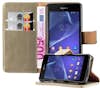 Cadorabo Funda Libro para Sony Xperia Z1 Compact en MARRoN Cadorabo Funda Libro para Sony Xperia Z1 Compact en MARRoN