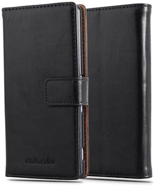 Cadorabo Funda Libro para Sony Xperia Z4 en NEGRO GRAFITO - Cadorabo Funda Libro para Sony Xperia Z4 en NEGRO GRAFITO -