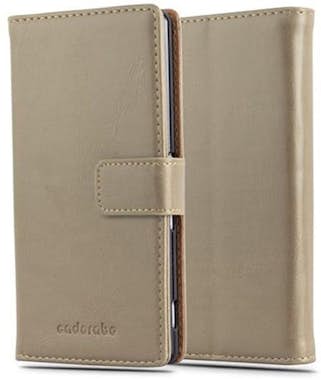 Cadorabo Funda Libro para Sony Xperia Z4 en MARRoN CAPUCHIN Cadorabo Funda Libro para Sony Xperia Z4 en MARRoN CAPUCHIN