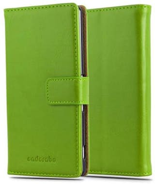 Cadorabo Funda Libro para Sony Xperia Z4 en VERDE HIERBA - Cadorabo Funda Libro para Sony Xperia Z4 en VERDE HIERBA -