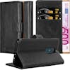 Cadorabo Funda Libro para WIKO VIEW XL en NEGRO GRAFITO - C Cadorabo Funda Libro para WIKO VIEW XL en NEGRO GRAFITO - C