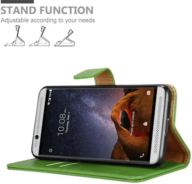 Cadorabo Funda Libro para ZTE AXON 7 MINI en VERDE HIERBA - Cadorabo Funda Libro para ZTE AXON 7 MINI en VERDE HIERBA -