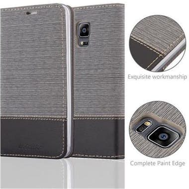 Cadorabo Funda Libro para Samsung Galaxy NOTE EDGE en GRIS Cadorabo Funda Libro para Samsung Galaxy NOTE EDGE en GRIS