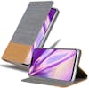 Cadorabo Funda Libro para LG G8 ThinQ en GRIS CLARO MARRoN Cadorabo Funda Libro para LG G8 ThinQ en GRIS CLARO MARRoN