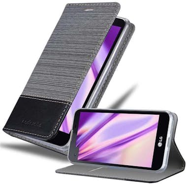 Cadorabo Funda Libro para LG X SCREEN en GRIS NEGRO - Cubie Cadorabo Funda Libro para LG X SCREEN en GRIS NEGRO - Cubie