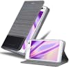 Cadorabo Funda Libro para Sony Xperia C4 en GRIS NEGRO - Cu Cadorabo Funda Libro para Sony Xperia C4 en GRIS NEGRO - Cu