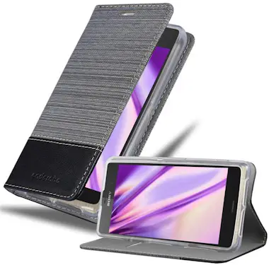 Cadorabo Funda Libro para Sony Xperia Z2 COMPACT en GRIS NE Cadorabo Funda Libro para Sony Xperia Z2 COMPACT en GRIS NE