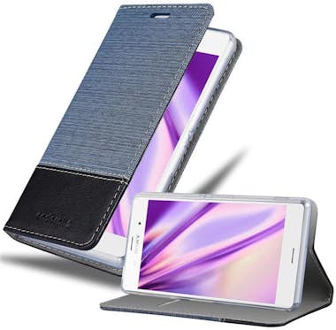 Cadorabo Funda Libro para Sony Xperia Z3 en AZUL OSCURO NEG Cadorabo Funda Libro para Sony Xperia Z3 en AZUL OSCURO NEG