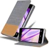 Cadorabo Funda Libro para WIKO SUNNY 3 MINI en GRIS CLARO M Cadorabo Funda Libro para WIKO SUNNY 3 MINI en GRIS CLARO M