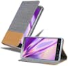 Cadorabo Funda Libro para Lenovo P2 en GRIS CLARO MARRoN - Cadorabo Funda Libro para Lenovo P2 en GRIS CLARO MARRoN -