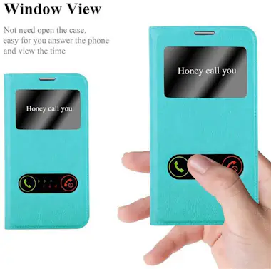 Cadorabo Funda Libro para Samsung Galaxy NOTE 3 NEO en TURQ Cadorabo Funda Libro para Samsung Galaxy NOTE 3 NEO en TURQ