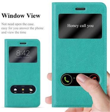 Cadorabo Funda Libro para Huawei P8 LITE 2017 en TURQUESA M Cadorabo Funda Libro para Huawei P8 LITE 2017 en TURQUESA M