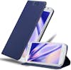 Cadorabo Funda Libro para Samsung Galaxy S4 en CLASSY AZUL Cadorabo Funda Libro para Samsung Galaxy S4 en CLASSY AZUL