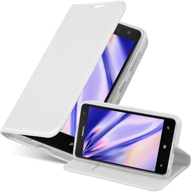 Cadorabo Funda Libro para Nokia Lumia 625 en CLASSY PLATEAD Cadorabo Funda Libro para Nokia Lumia 625 en CLASSY PLATEAD