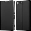 Cadorabo Funda Libro para Sony Xperia M5 en CLASSY NEGRO - Cadorabo Funda Libro para Sony Xperia M5 en CLASSY NEGRO -