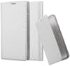 Cadorabo Funda Libro para Sony Xperia SP en CLASSY PLATEADO Cadorabo Funda Libro para Sony Xperia SP en CLASSY PLATEADO