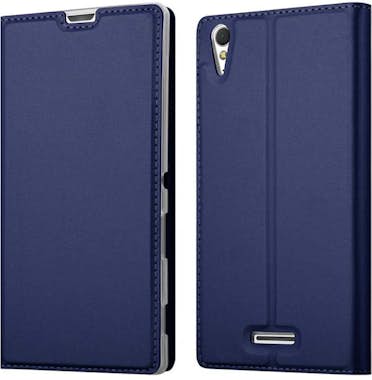 Cadorabo Funda Libro para Sony Xperia T3 en CLASSY AZUL OSC Cadorabo Funda Libro para Sony Xperia T3 en CLASSY AZUL OSC