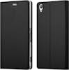 Cadorabo Funda Libro para Sony Xperia Z3 en CLASSY NEGRO - Cadorabo Funda Libro para Sony Xperia Z3 en CLASSY NEGRO -