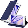 Cadorabo Funda Libro para Huawei P9 LITE en CLASSY AZUL OSC Cadorabo Funda Libro para Huawei P9 LITE en CLASSY AZUL OSC