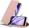 Cadorabo Funda Libro para Huawei Y6 2017 en CLASSY ORO ROSA Cadorabo Funda Libro para Huawei Y6 2017 en CLASSY ORO ROSA