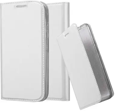 Cadorabo Funda Libro para Motorola MOTO G2 en CLASSY PLATEA Cadorabo Funda Libro para Motorola MOTO G2 en CLASSY PLATEA