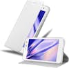 Cadorabo Funda Libro para ZTE Blade L7 en CLASSY PLATEADO - Cadorabo Funda Libro para ZTE Blade L7 en CLASSY PLATEADO -