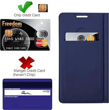 Cadorabo Funda Libro para ZTE Blade V8 MINI en CLASSY AZUL Cadorabo Funda Libro para ZTE Blade V8 MINI en CLASSY AZUL