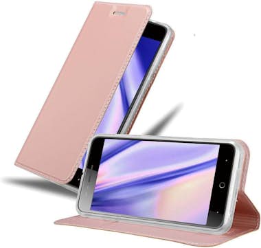 Cadorabo Funda Libro para ZTE Blade A612 en CLASSY ORO ROSA Cadorabo Funda Libro para ZTE Blade A612 en CLASSY ORO ROSA