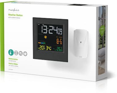 Nedis Nedis WEST404BK estación meteorológica digital Neg Nedis Nedis WEST404BK estación meteorológica digital Neg