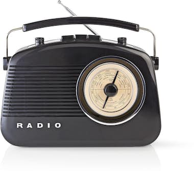 Nedis Nedis RDFM5000BK radio Negro Nedis Nedis RDFM5000BK radio Negro