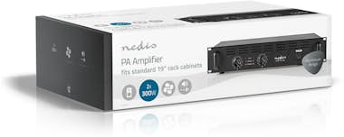 Nedis Nedis AAMP16120BK amplificador de audio Negro Nedis Nedis AAMP16120BK amplificador de audio Negro