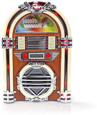 Nedis Nedis RDJB3000BN radio Marrón Nedis Nedis RDJB3000BN radio Marrón