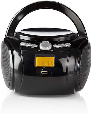 Nedis Nedis SPBB100BK reproductor de CD Negro Nedis Nedis SPBB100BK reproductor de CD Negro