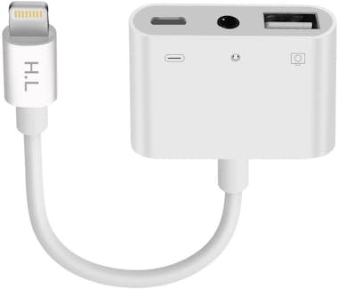 Avizar Adaptador Lightning a USB para iPhone/iPad + Jack Avizar Adaptador Lightning a USB para iPhone/iPad + Jack