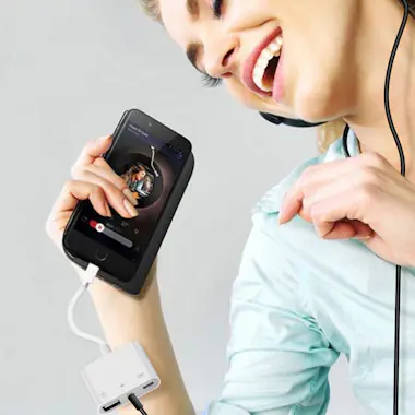Avizar Adaptador Lightning a USB para iPhone/iPad + Jack Avizar Adaptador Lightning a USB para iPhone/iPad + Jack