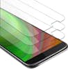 Cadorabo 3x Pelicula Protectora para LG K10 en TRANSPARENCI Cadorabo 3x Pelicula Protectora para LG K10 en TRANSPARENCI